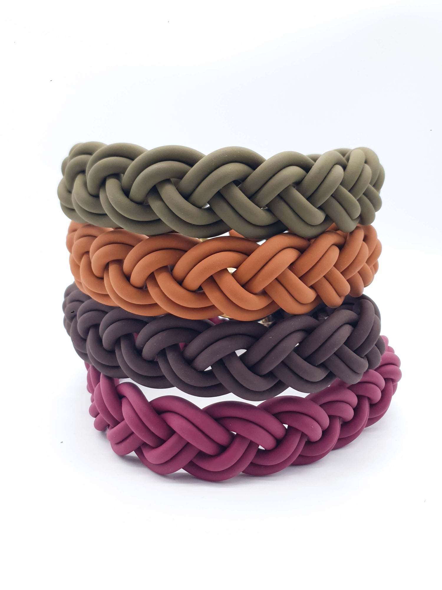 Flechthalsbänder aus BioThane®