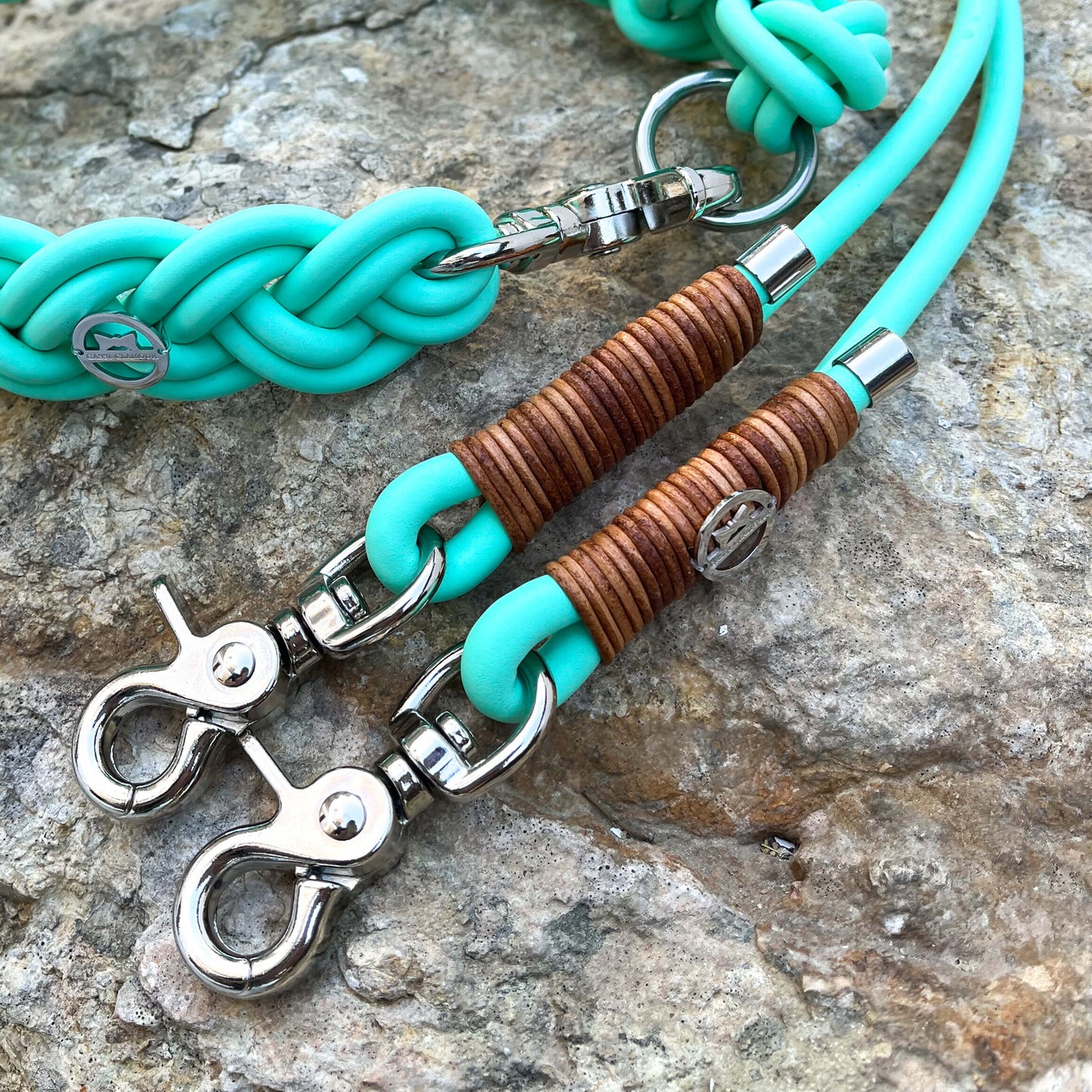 BioThane® Halsband Karibikgrün