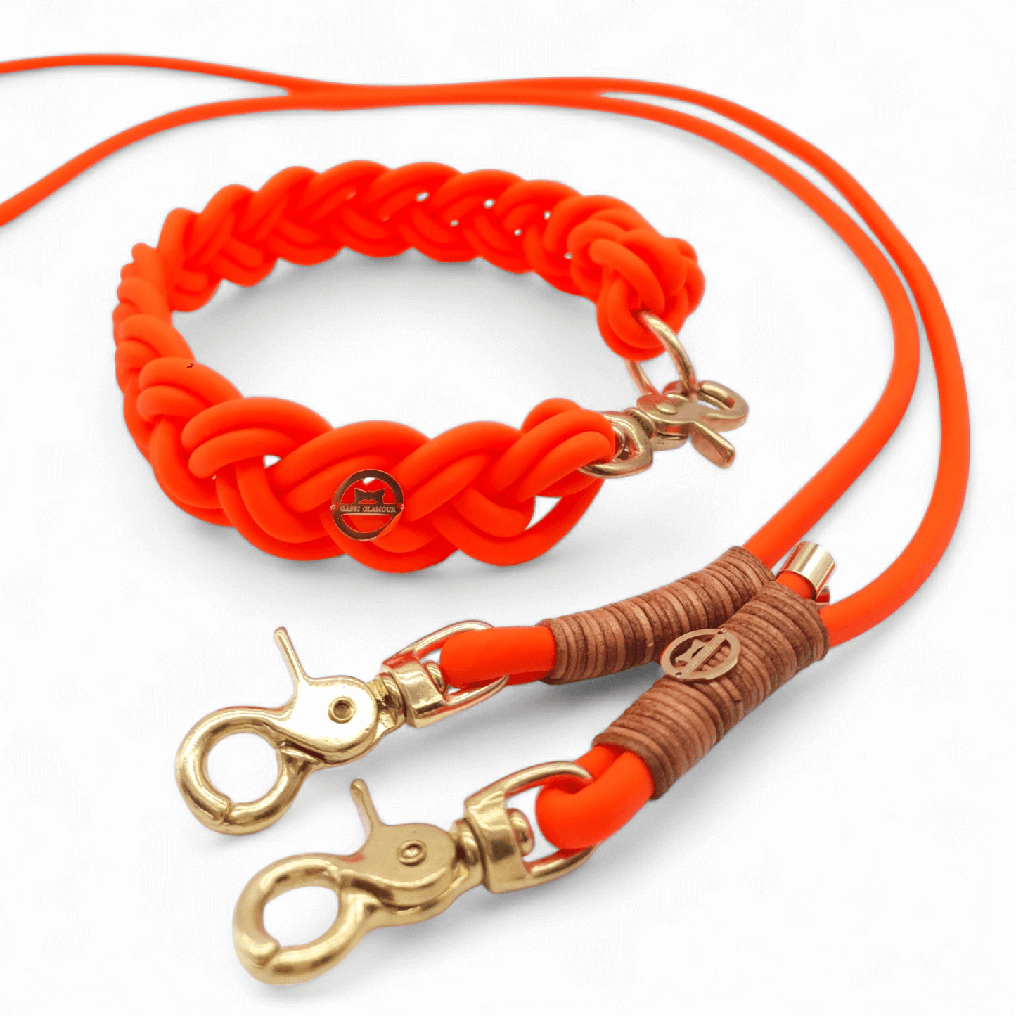 BioThane® Leine Neon-Orange