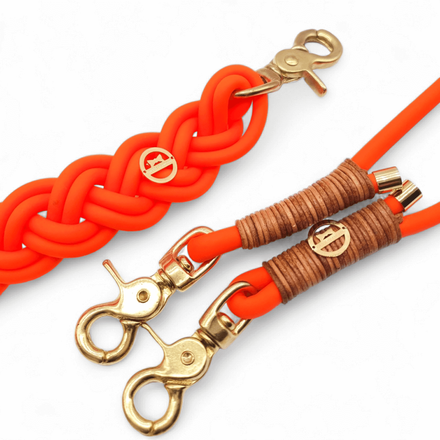 BioThane® Leine Neon-Orange
