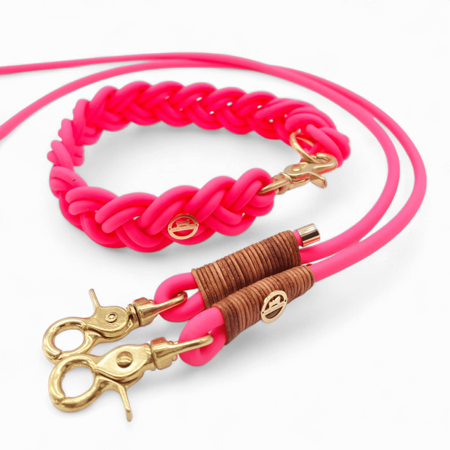 BioThane® Leine Neon-Pink