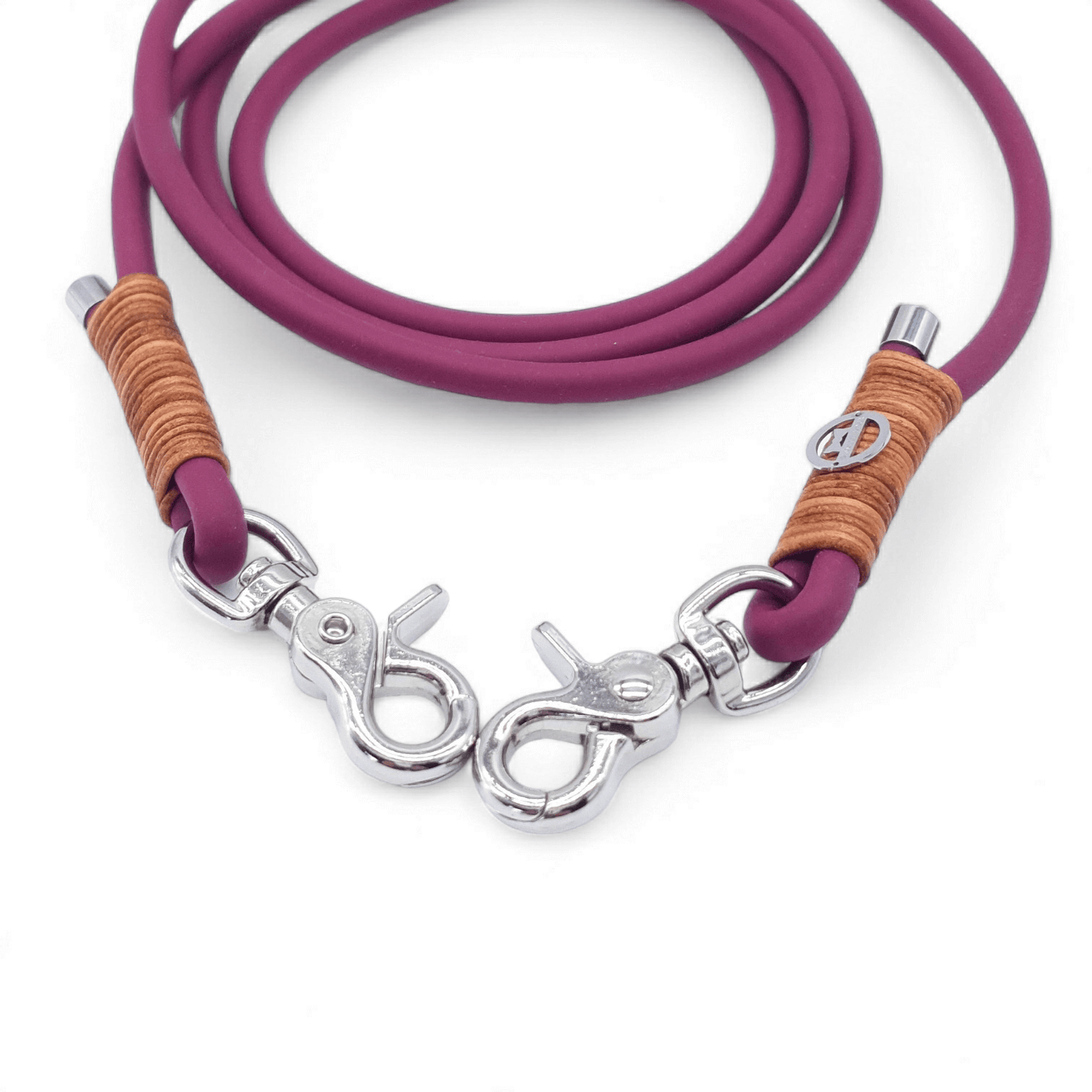 BioThane® Leine Weinrot