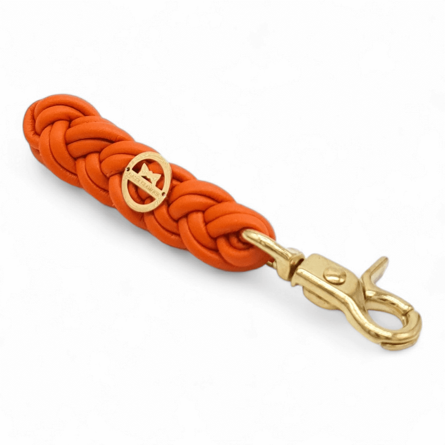 Flechtanhänger Orange
