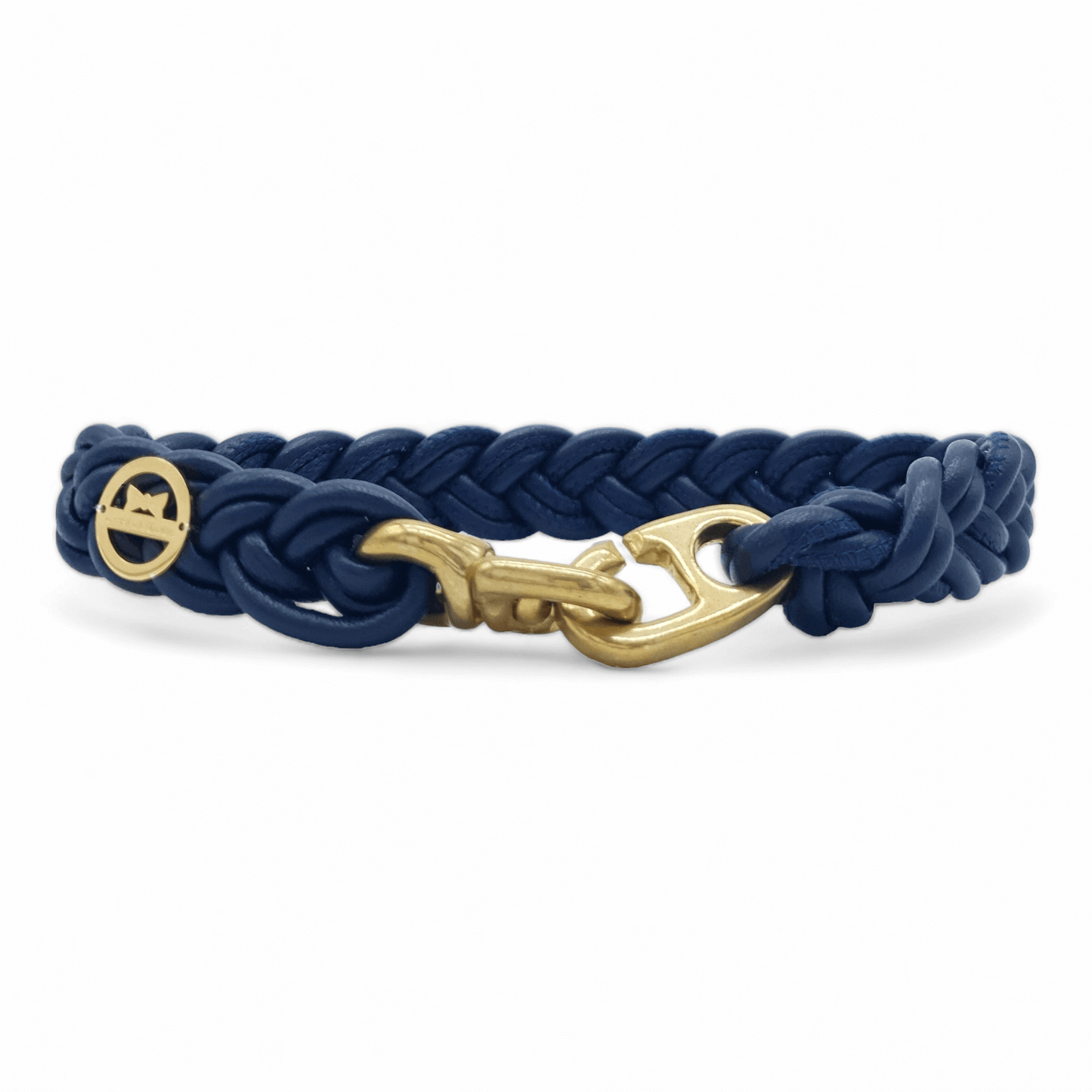 Flechthalsband Navy