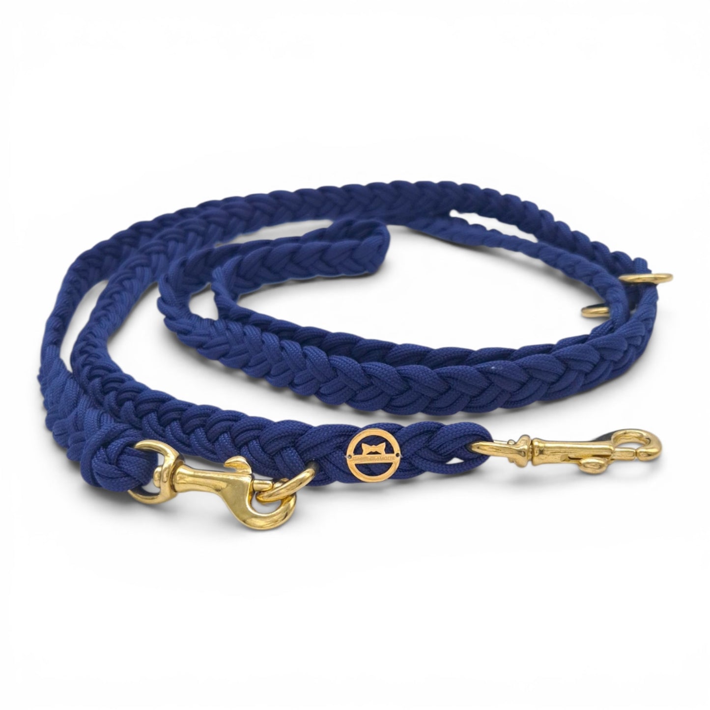 Paracord Flechtleine "Navy"