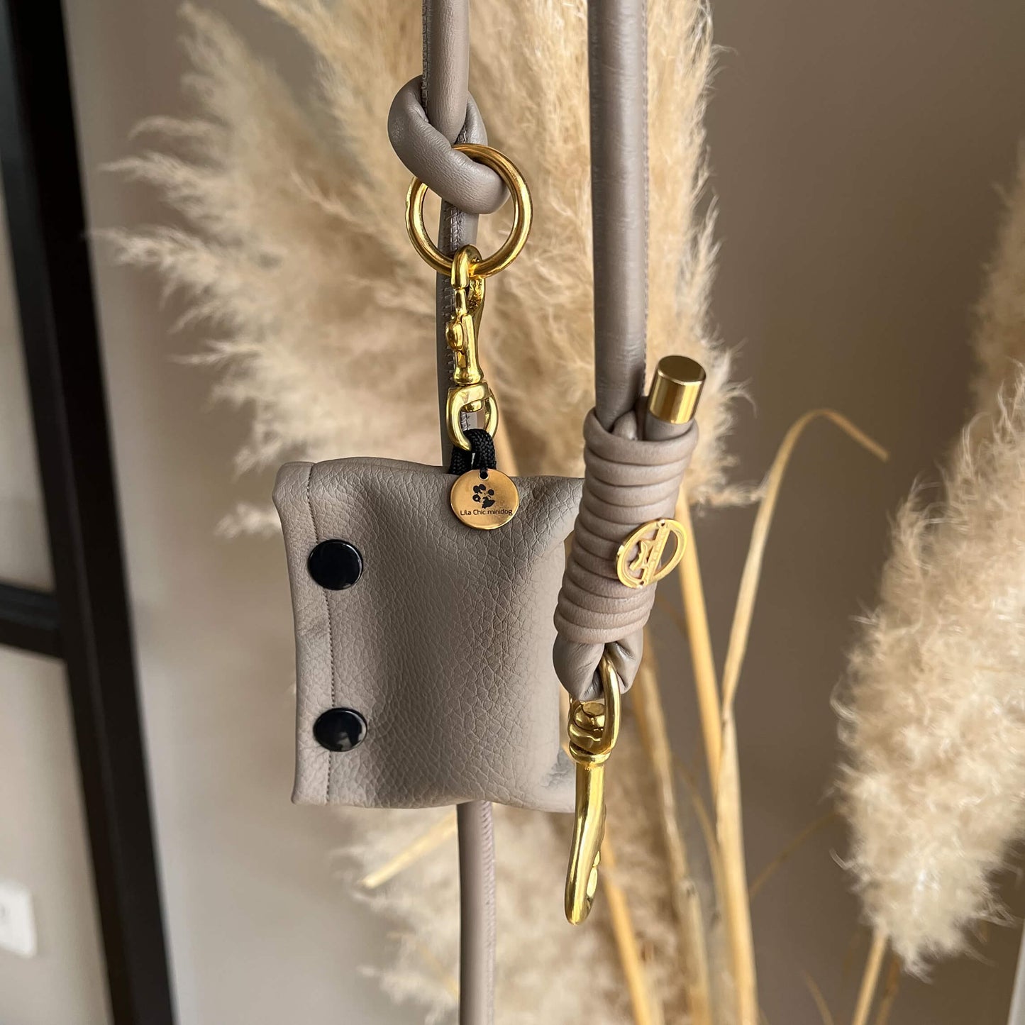 Kotbeutelspender Taupe