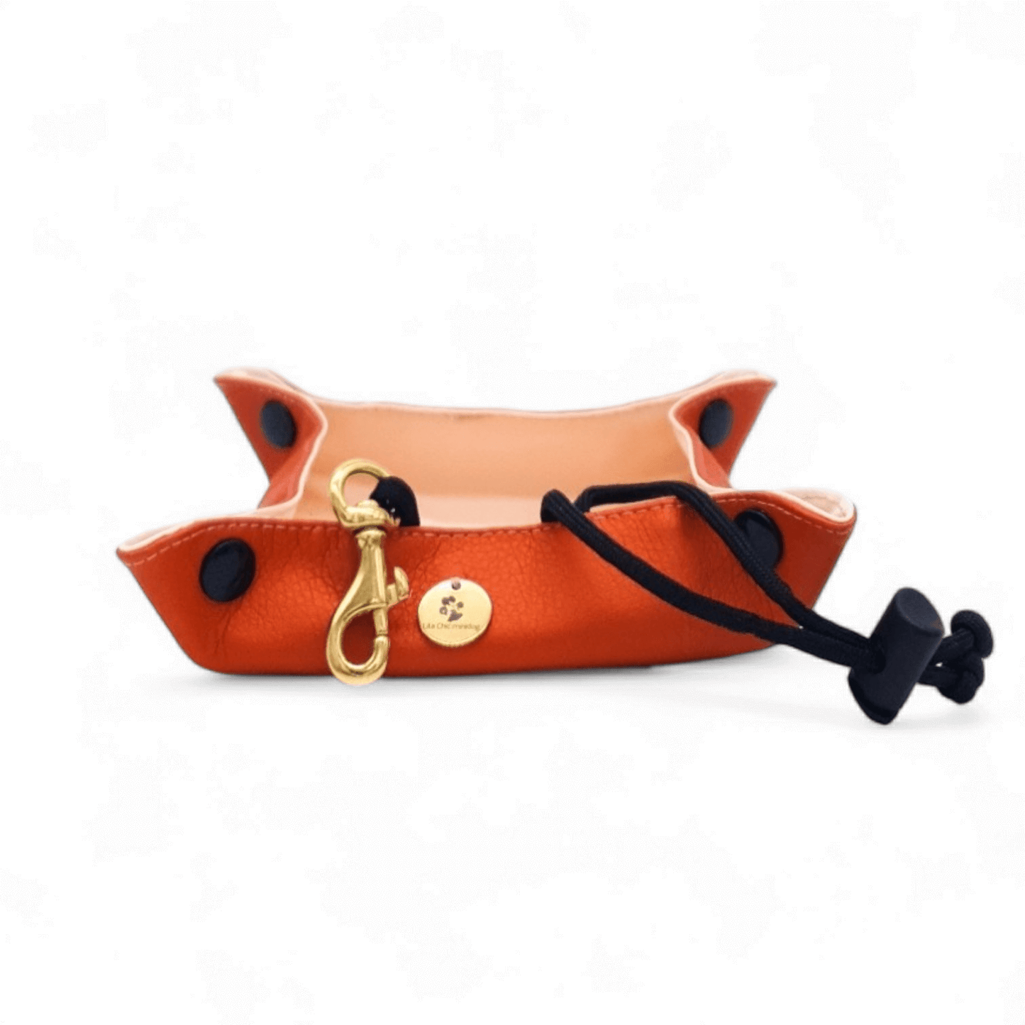 Mobiler Napf Orange