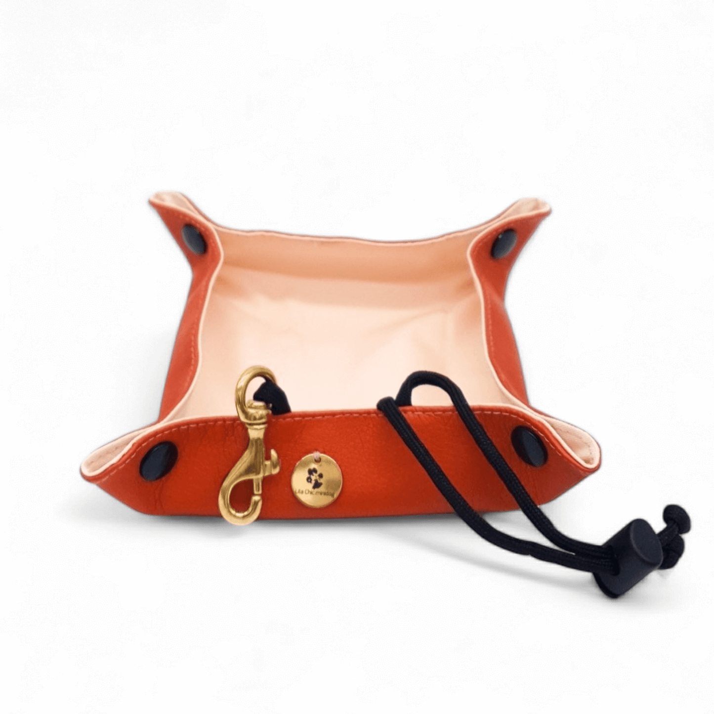 Mobiler Napf Orange