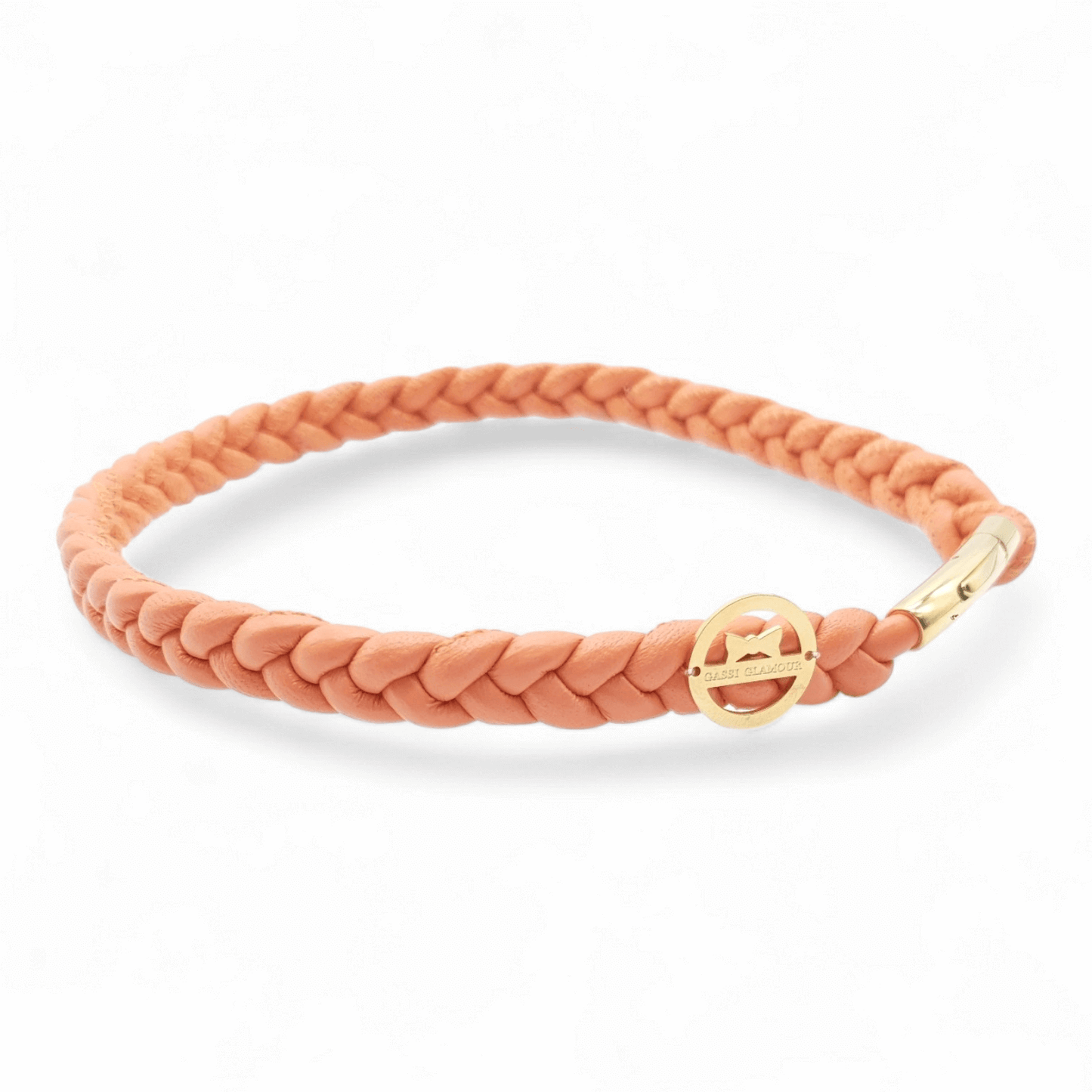 Markenhalsband Peach