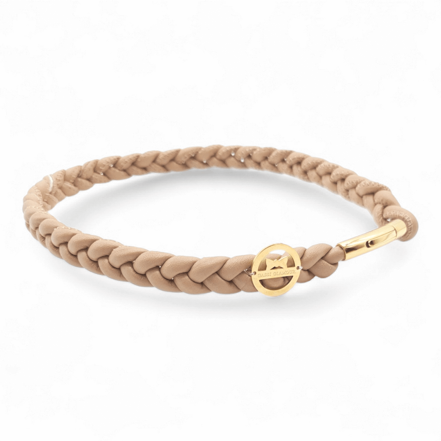 Markenhalsband Cappuccino