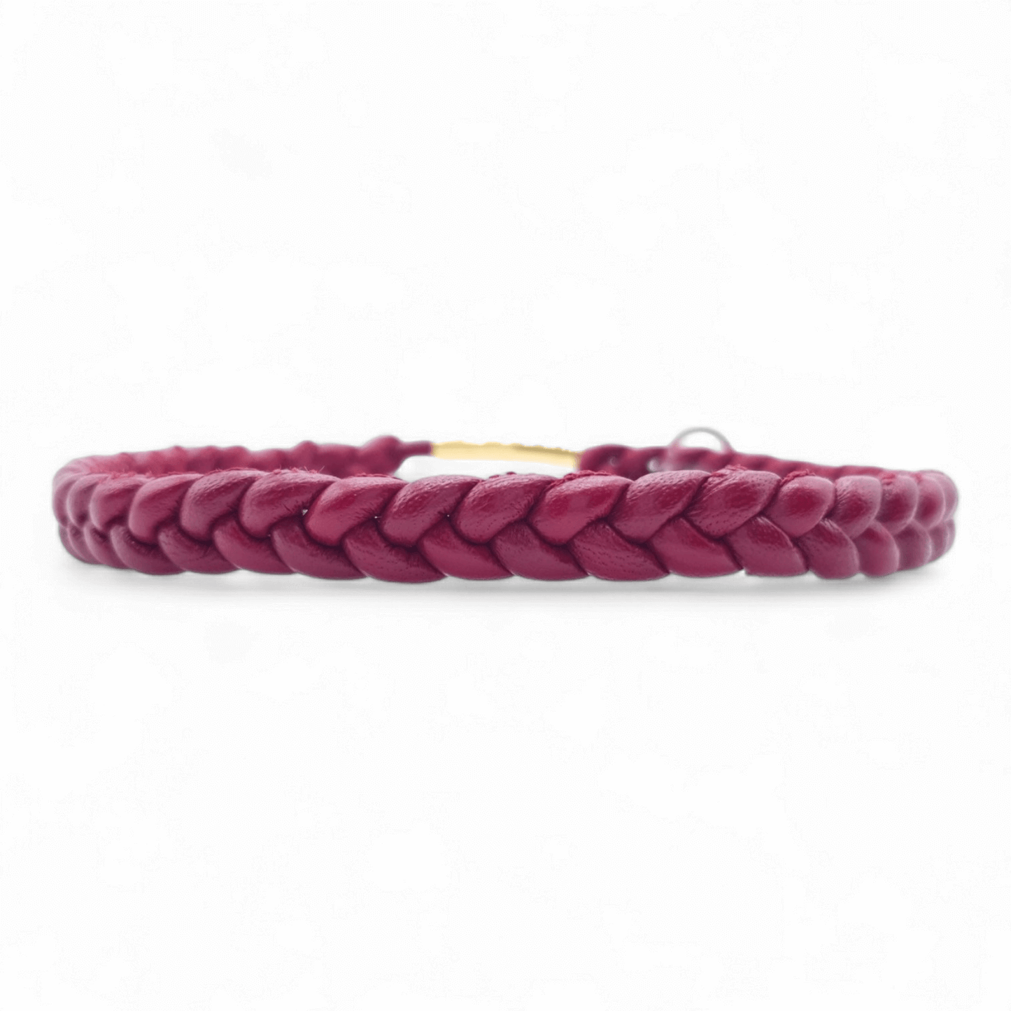 Markenhalsband Dunkelrot