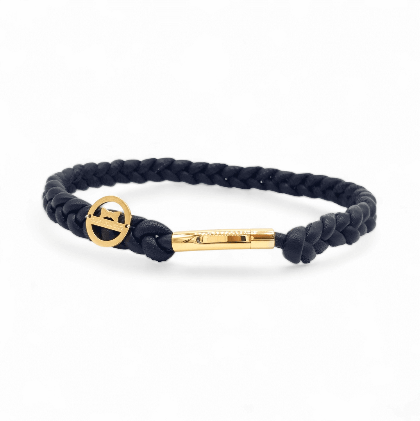 Markenhalsband Schwarz