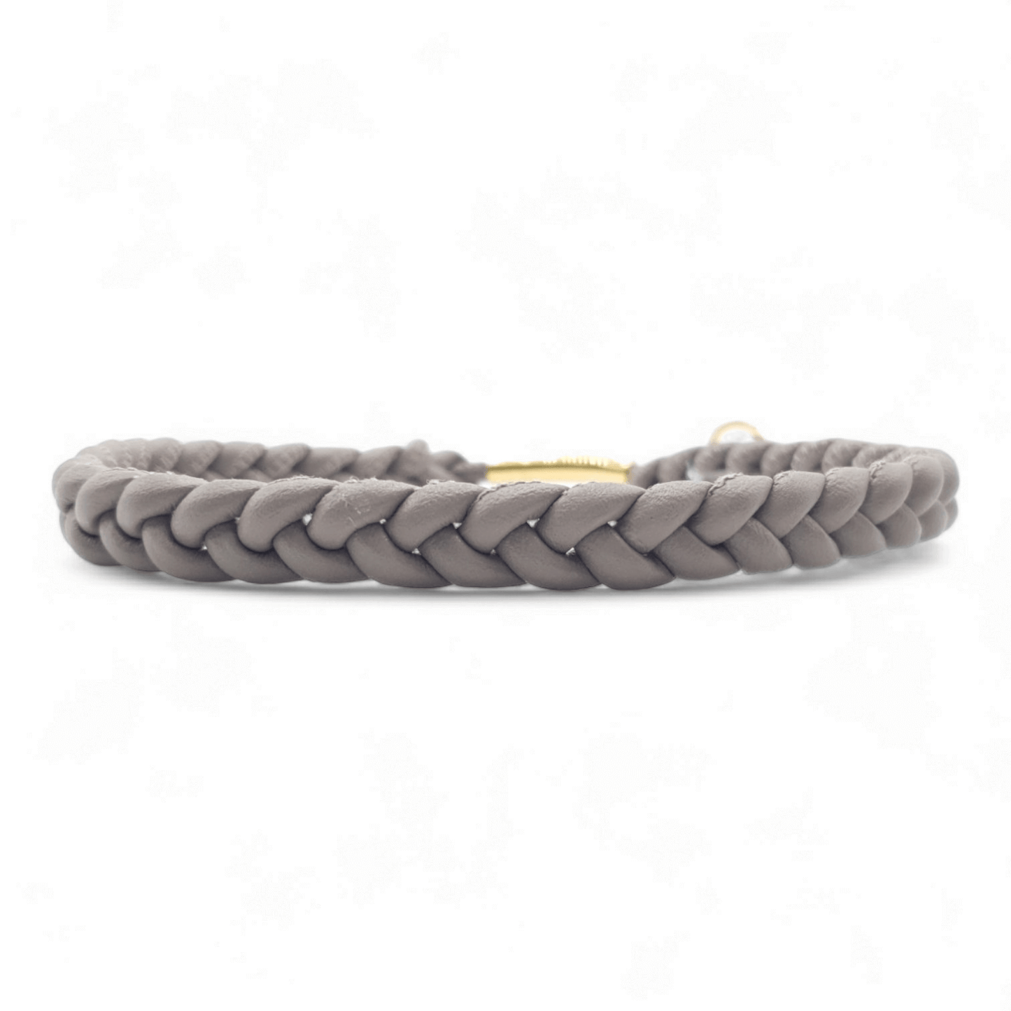 Markenhalsband Taupe