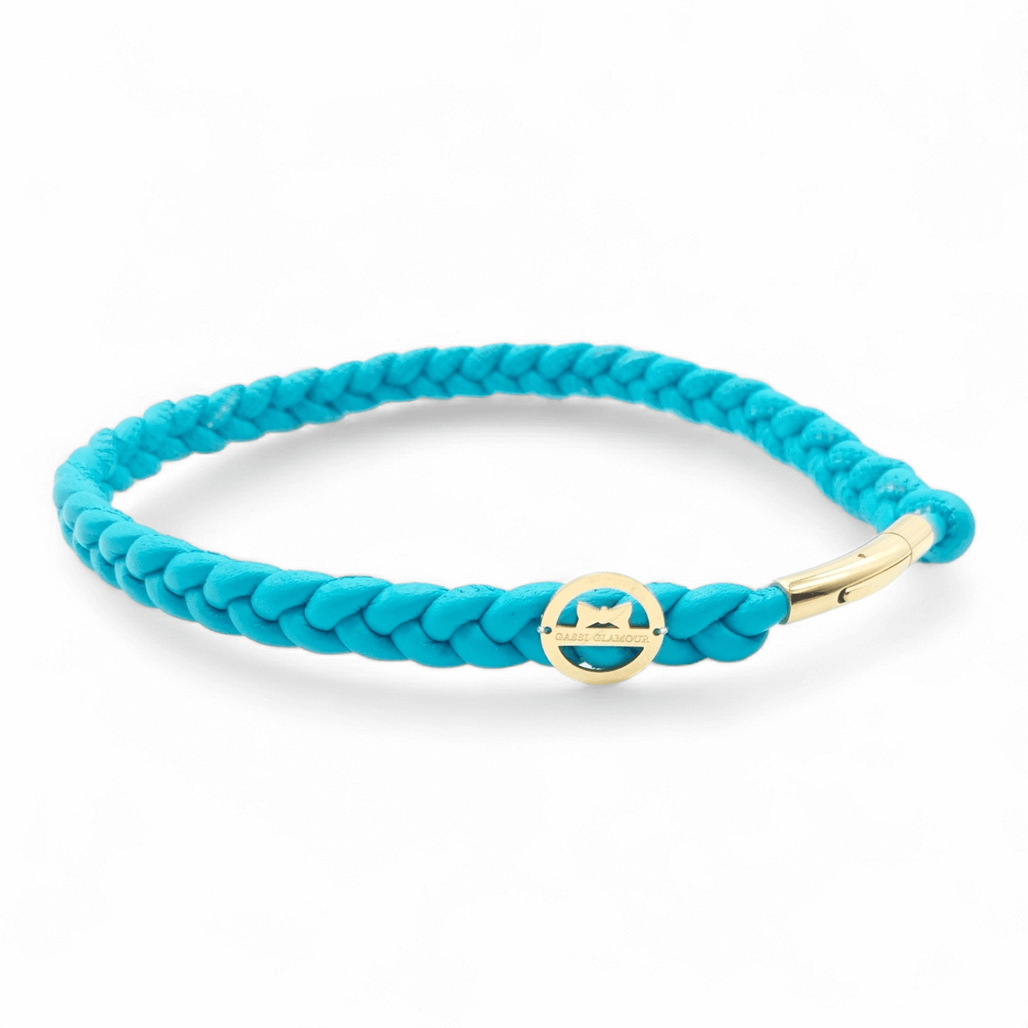 Markenhalsband Türkis