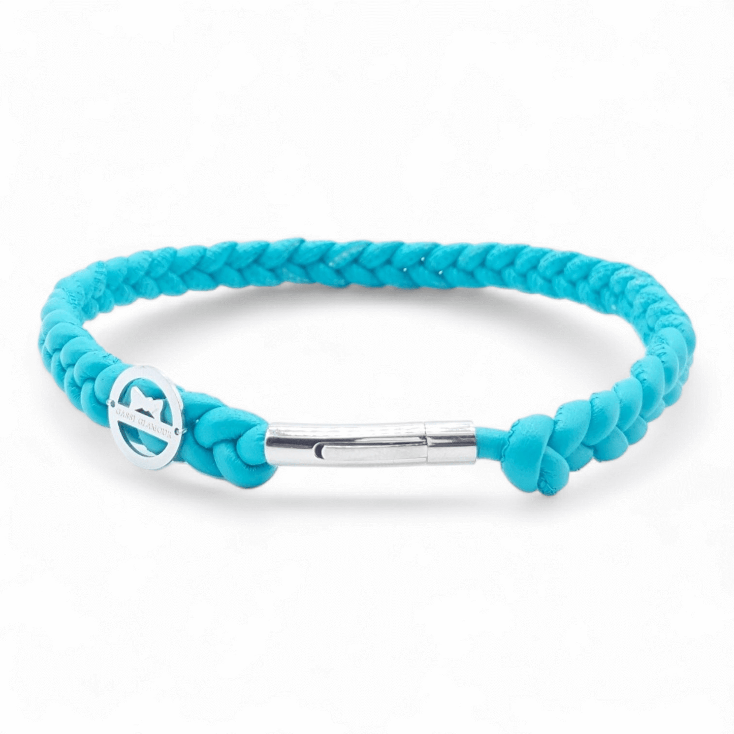 Markenhalsband Türkis