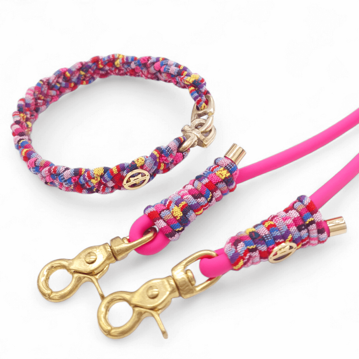 BioThane® Leine Ethno-Pink