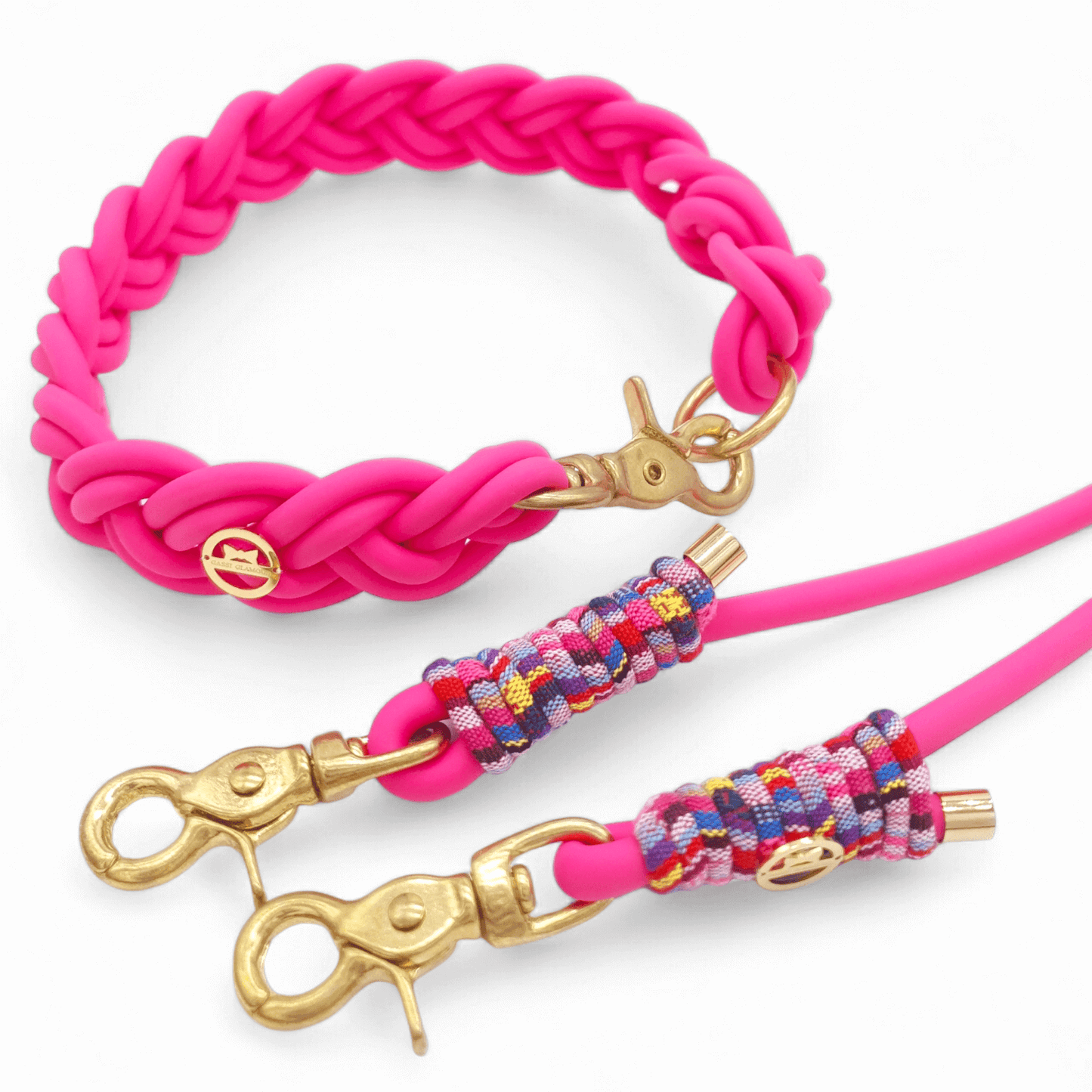BioThane® Leine Ethno-Pink