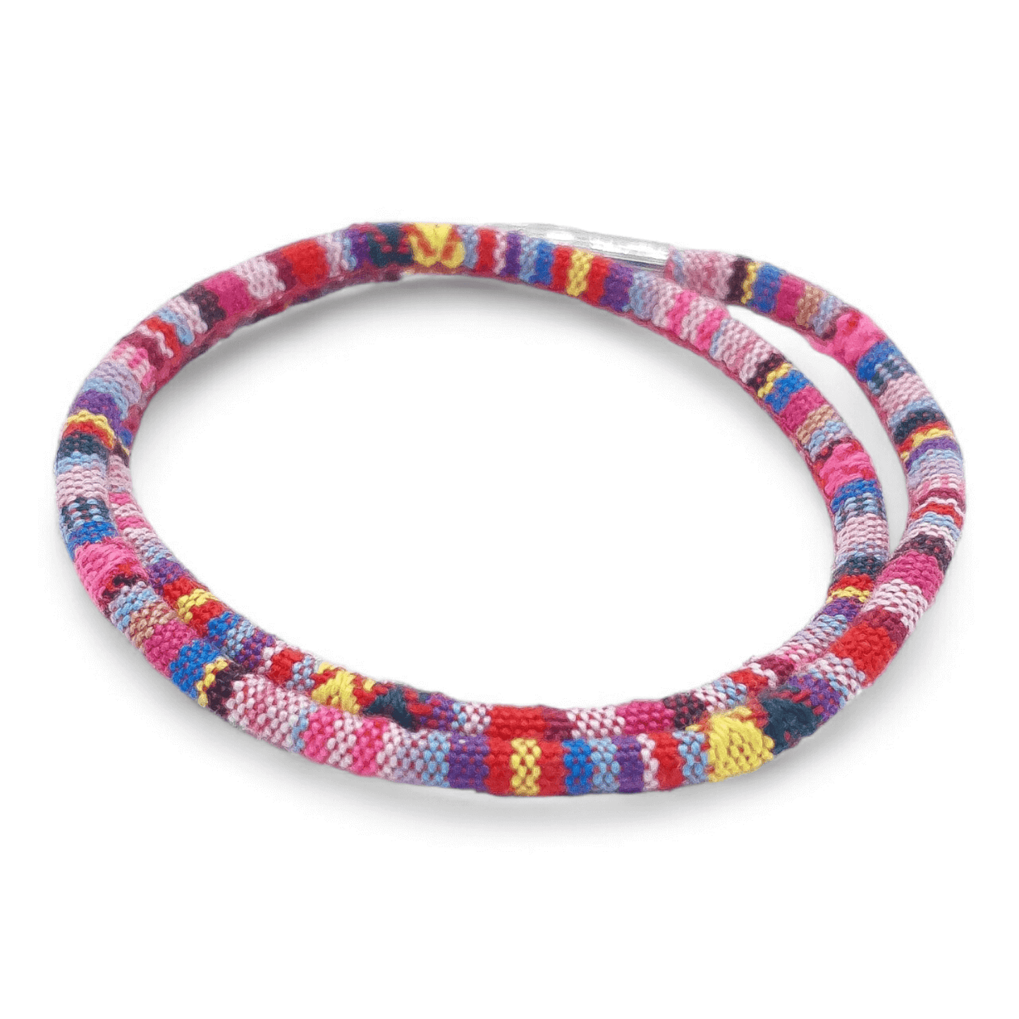 Wickelarmband Pink-Ethno
