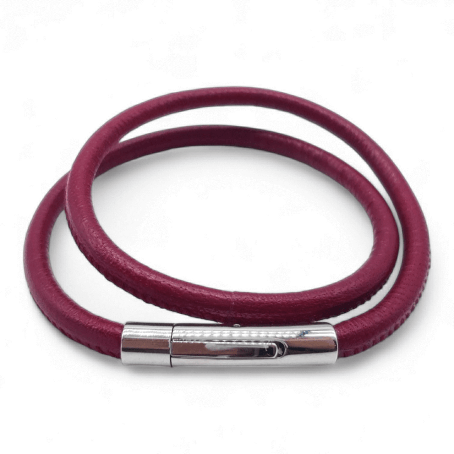 Wickelarmband Dunkelrot