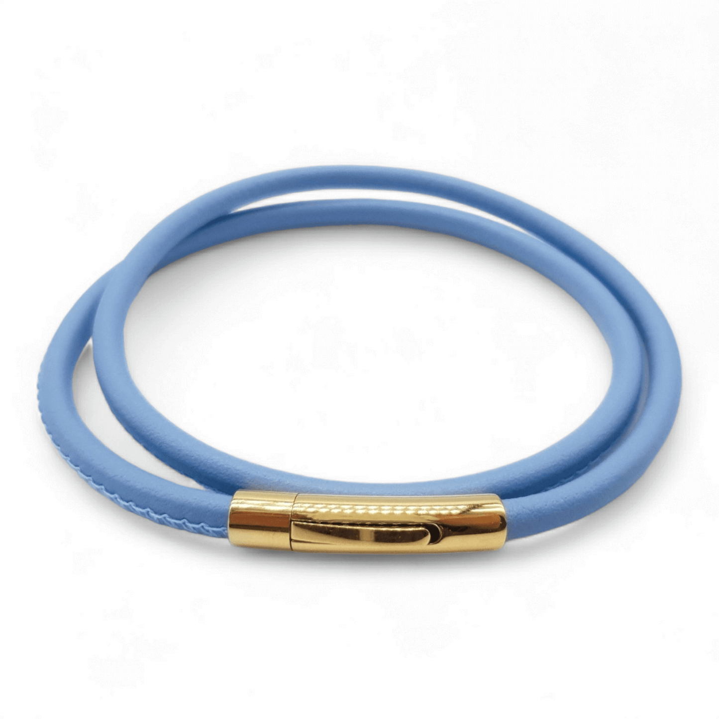 Wickelarmband Hellblau