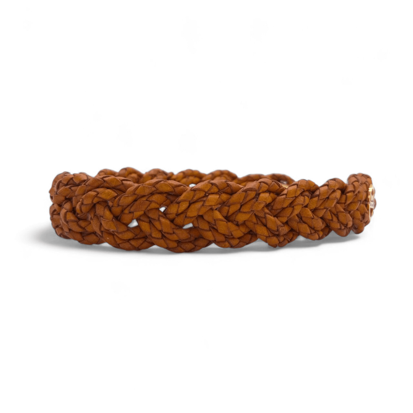Flechthalsband "Camel Vintage" 38 cm Halsumfang (Sofortkauf)