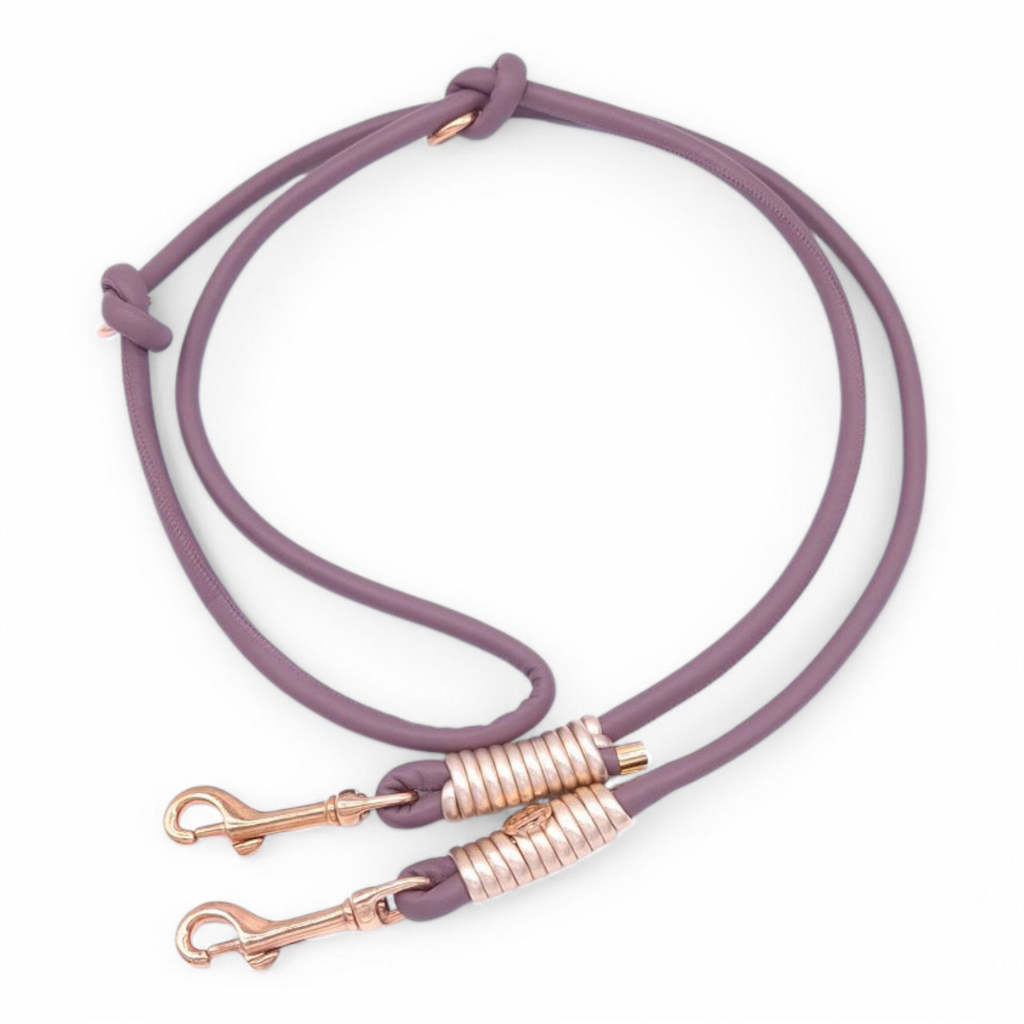 Leine Mauve-Roségold Metallic