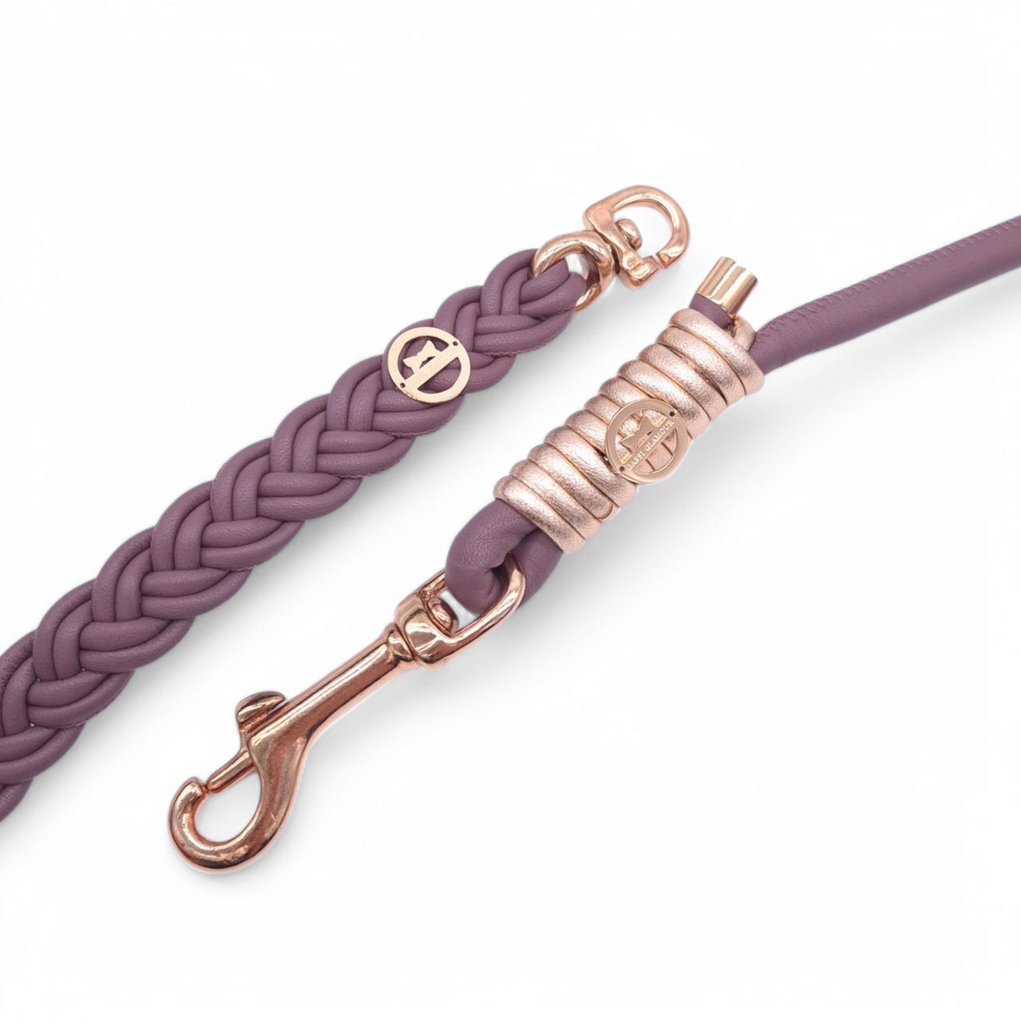 Leine Mauve-Roségold Metallic