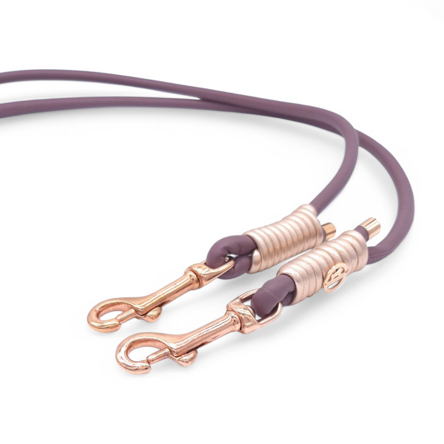 Leine Mauve-Roségold Metallic