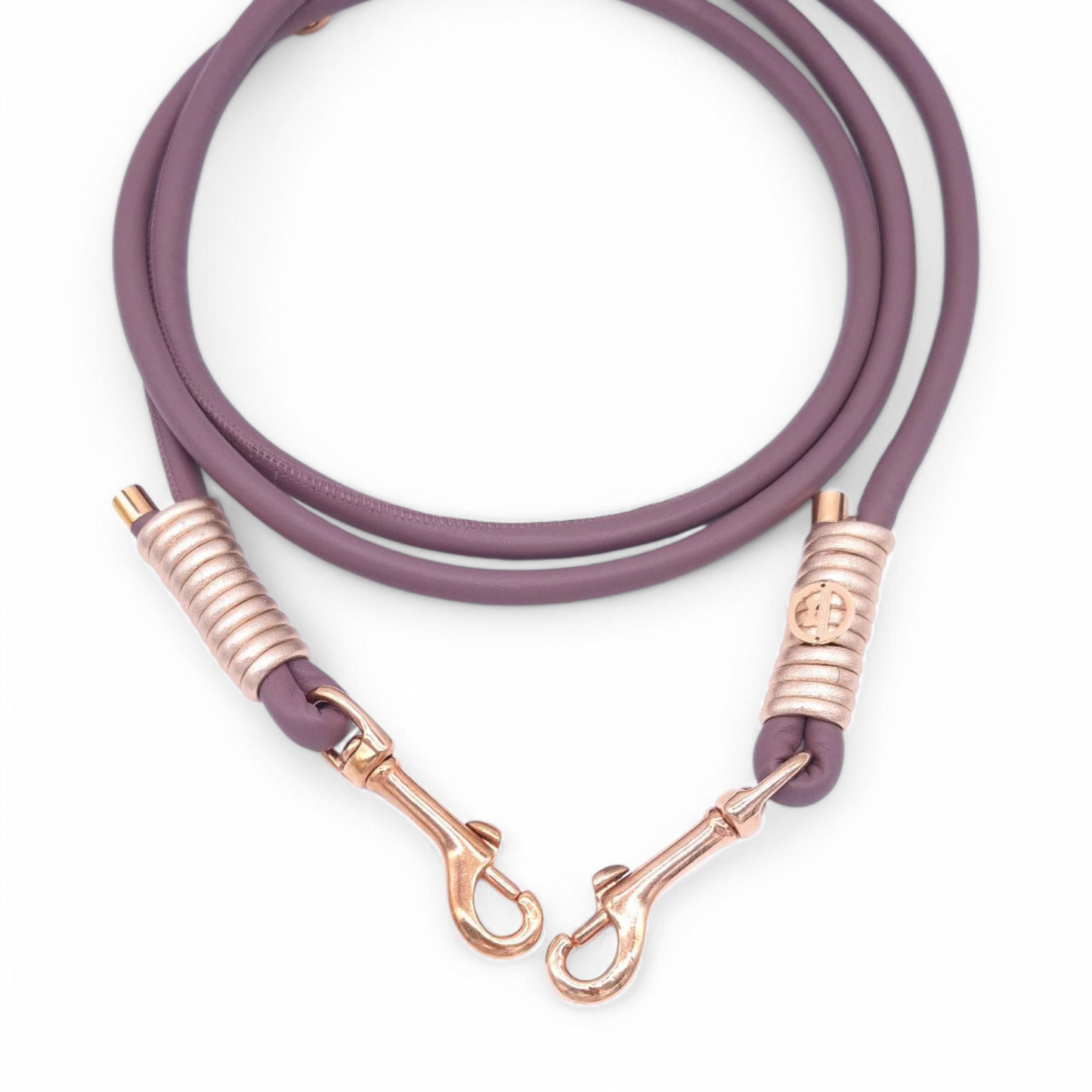 Leine Mauve-Roségold Metallic