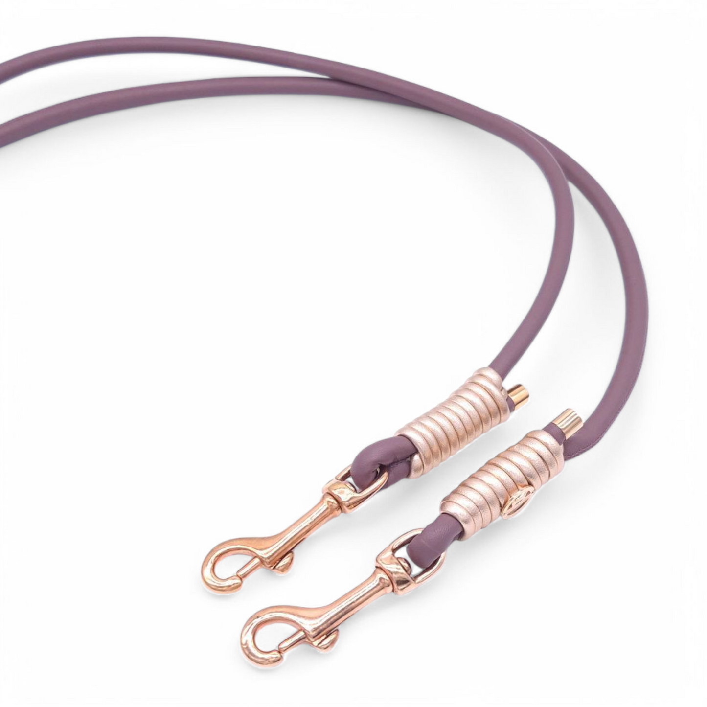 Leine Mauve-Roségold Metallic