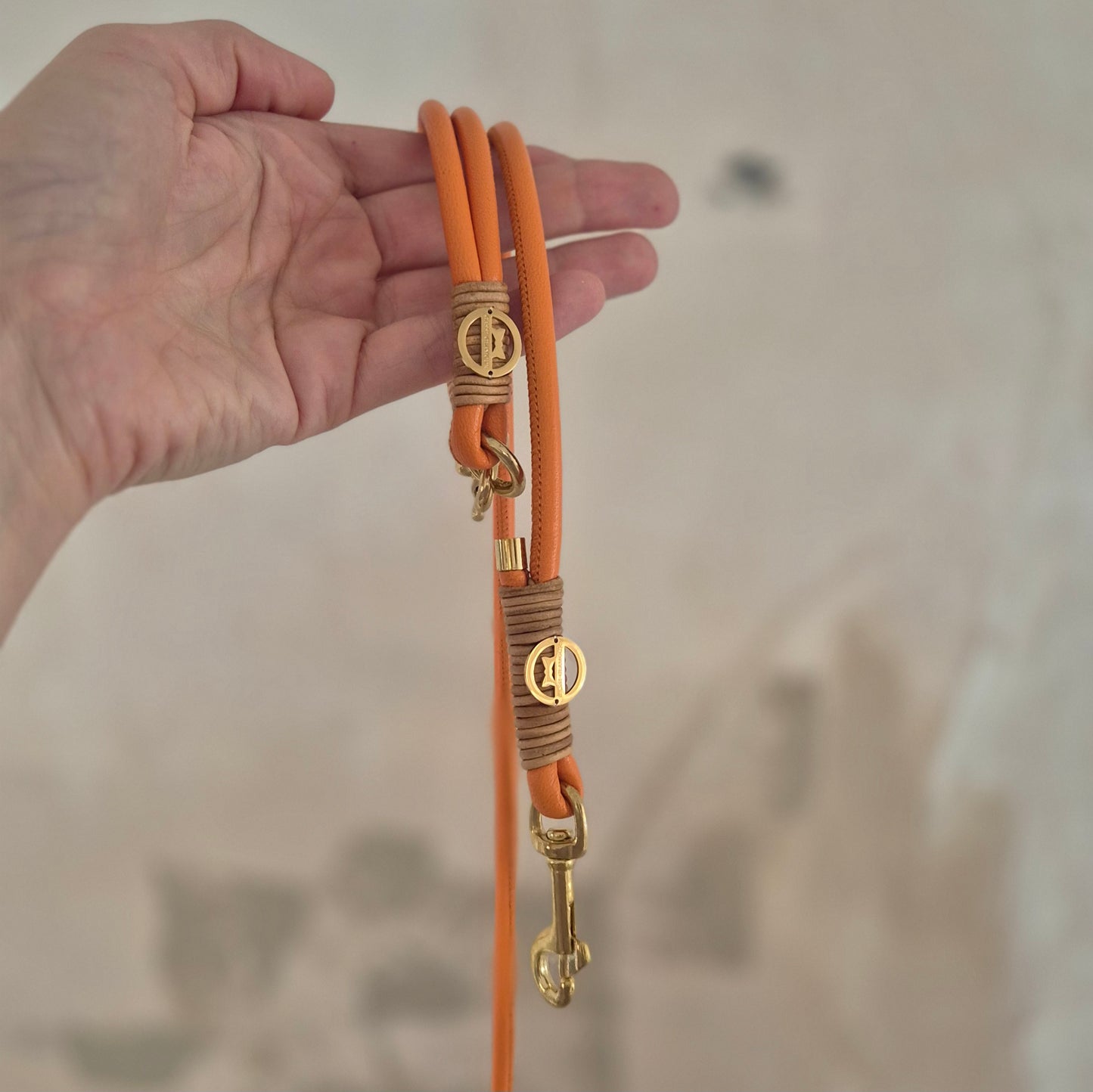 Leine Orange-Cognac Vintage