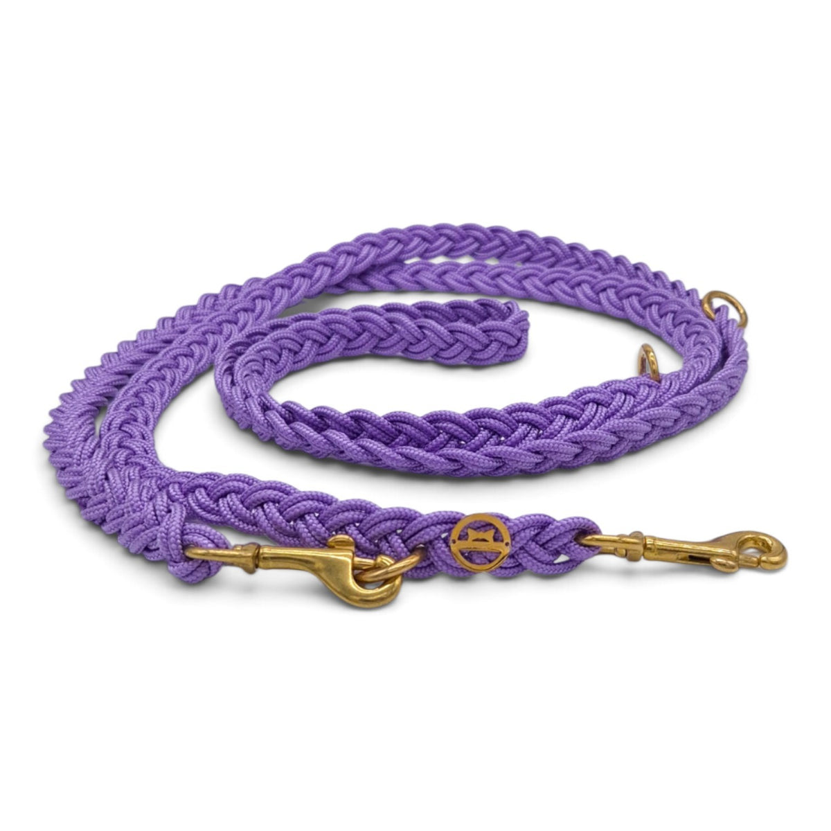 Paracord Flechtleine "Flieder"