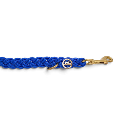 Paracord Flechtleine "Blau"