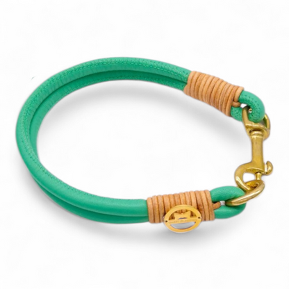 Doppelstrang-Halsband Jade