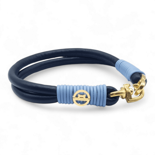 Doppelstrang-Halsband Schwarz