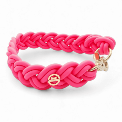 BioThane® Halsband Neon-Pink