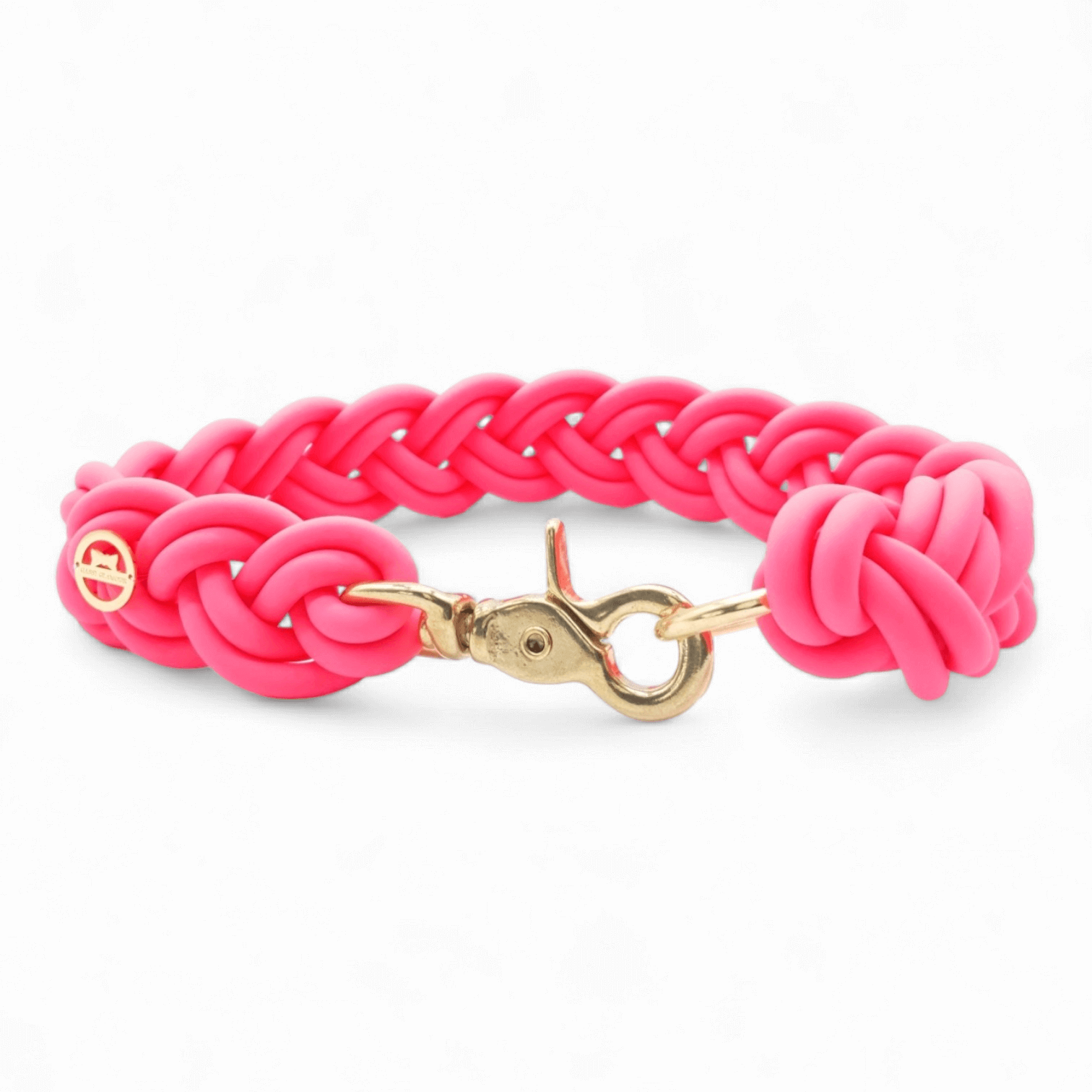 BioThane Halsband Neon-Pink