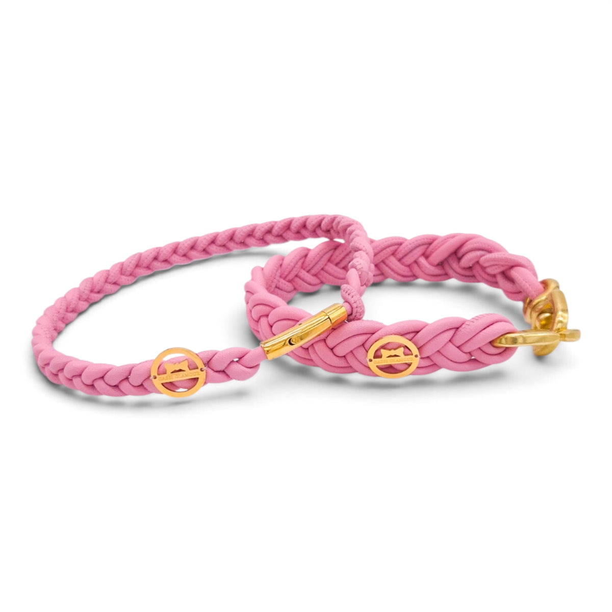 Markenhalsband Rosa
