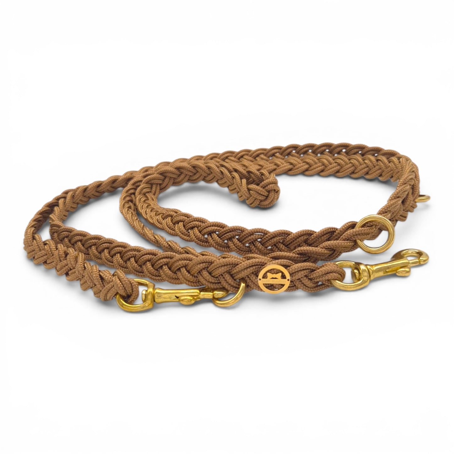 Paracord Flechtleine "Braun"