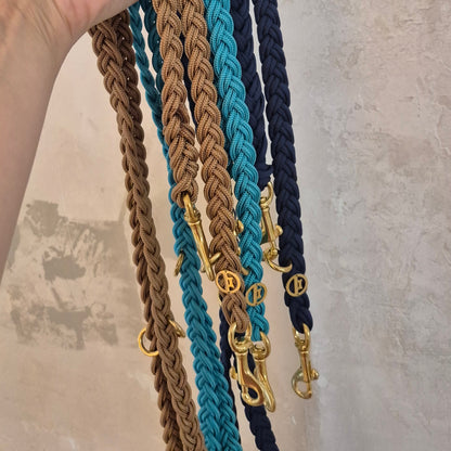 Paracord Flechtleine "Navy"