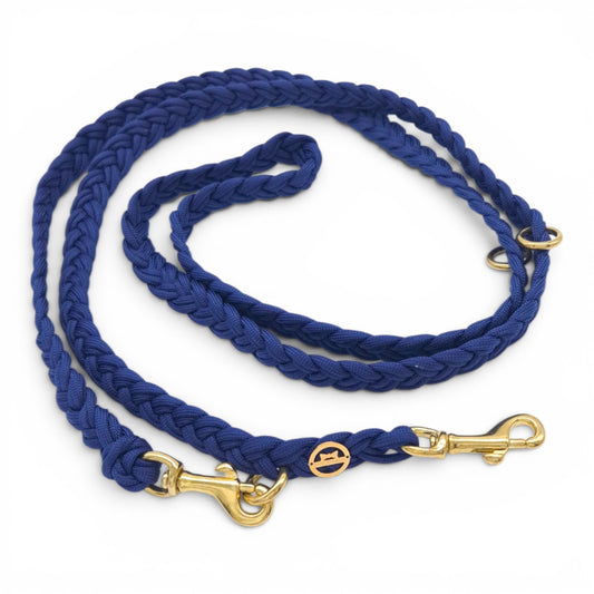 Paracord Flechtleine "Navy"