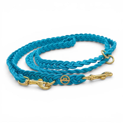 Paracord Flechtleine "Aquamarine"