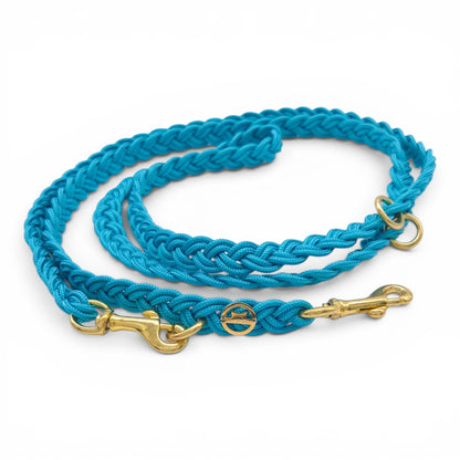 Paracord Flechtleine "Aquamarine"