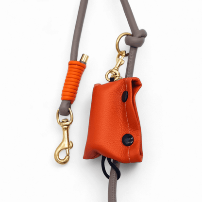 Kotbeutelspender Metallic-Orange