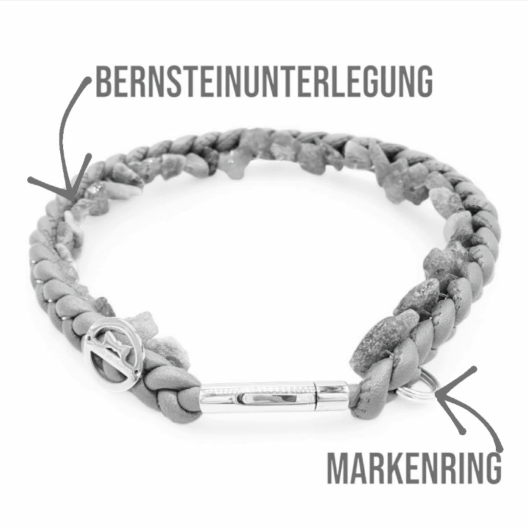 Markenhalsband Salbei