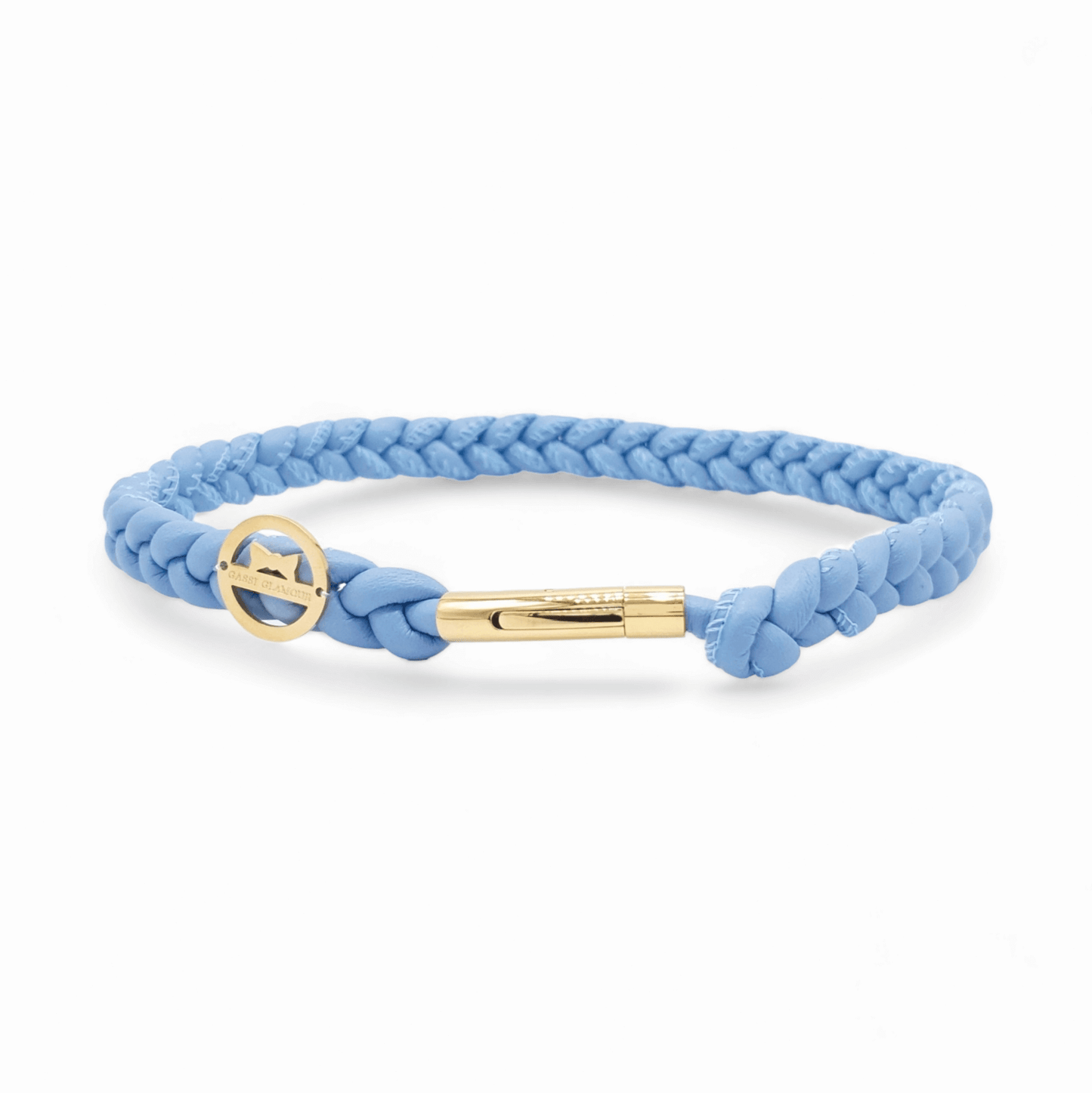 Markenhalsband Hellblau