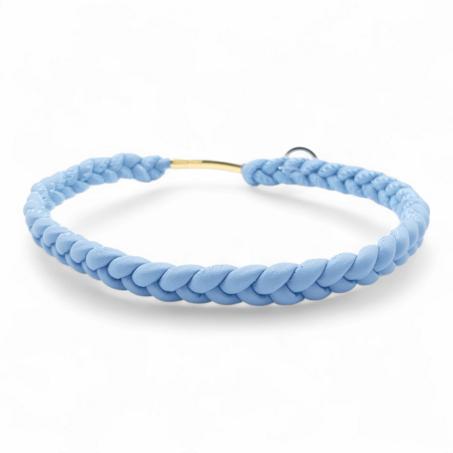 Markenhalsband Hellblau