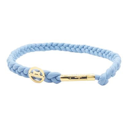 Markenhalsband Hellblau