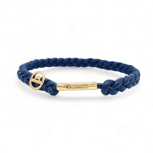 Markenhalsband Navy