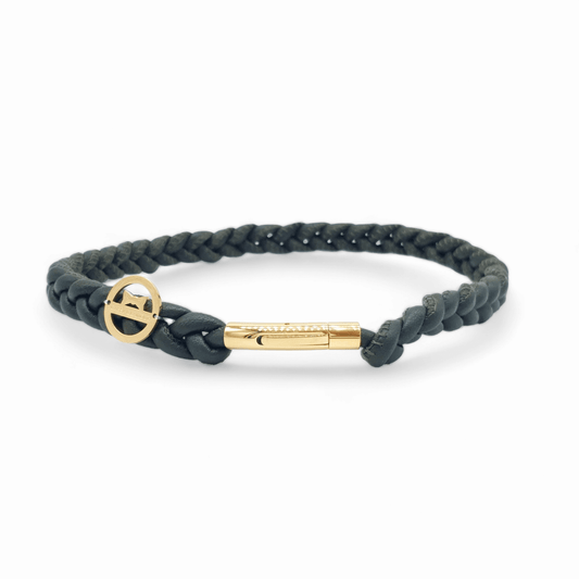 Markenhalsband Olive